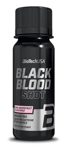 BioTech USA Schwarzes Blut Shot 60ml Grapefruit Geschmack