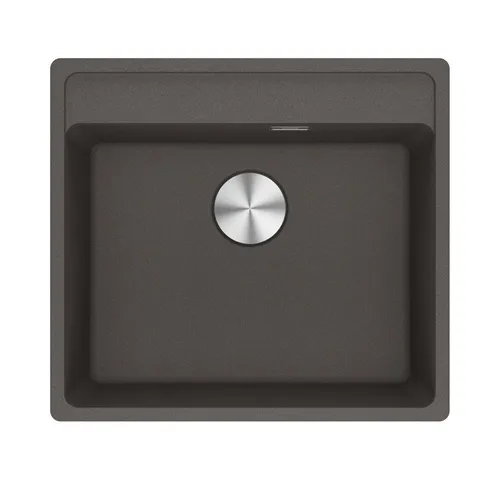 FRANKE Granitspüle Maris MRG 210-52 A, flächenbündig, Schiefergrau - Flächenbündig einbaubare Franke Granitspüle Maris MRG 210-52 A in elegantem Schiefergrau. Ideal für Stein-Arbeitsplatten, mit hygienischer Oberfläche und schmalem Rand für eine nahtlose Integration in Ihre Küche.