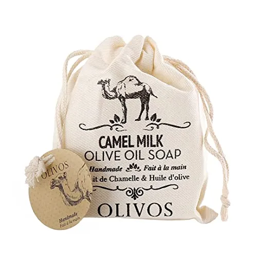 OLIVOS Natural Handmade Camel Milk Olive Oil Soap, 150g