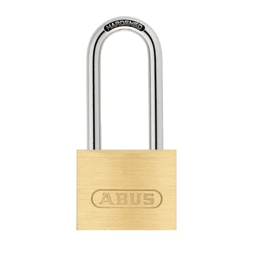 ABUS Vorhangschloss 703/40HB40 vs. Schlossköprer Messing Bügel gehärteter Stahl