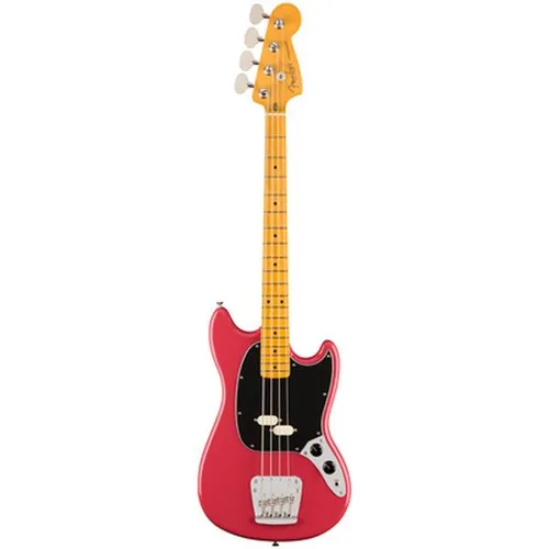 Fender Am Pro Clsc Mustang Bass FDKR - Sonstige E-Bässe mit kompakter Mensur von 30