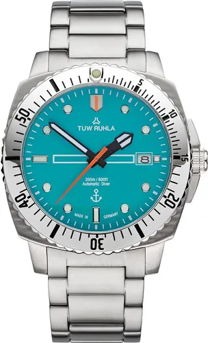 TUW Ruhla Kampftaucher 10443-051101-I Herren Automatikuhr – 200m wasserdicht