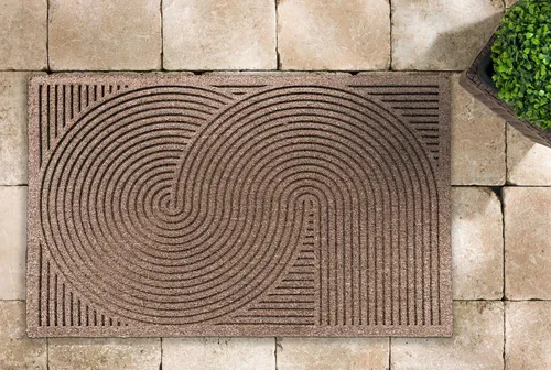 ASTRA Fußmatte GraphicDeluxe, rechteckig - Wetterfeste und schmutzabweisende Fußmatte, rutschfest und ideal für Eingangsbereiche. Maße: 60x90 cm, strapazierfähiges Kunstfaser-Material.