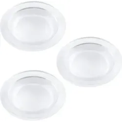 Briloner Linse für Einbauleuchten Attach Matt Vergrößerung des Lichtkegels 3er Set