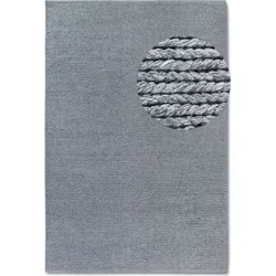 Villeroy & Boch Handwebteppich Kollektion 1748, Hellgrau, 190x280 cm - Teppiche, strapazierfähig und pflegeleicht, ideal für Fußbodenheizung – der handgewebte Wollteppich in Hellgrau sorgt für ein angenehmes Wohngefühl und passt perfekt in jedes Zuhause.