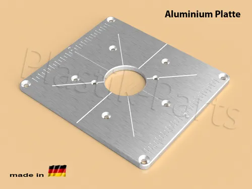 Produktbild Plastik Parts Fräser-Set ALU Befestigungsplatte für Bosch GOF 1250 CE
