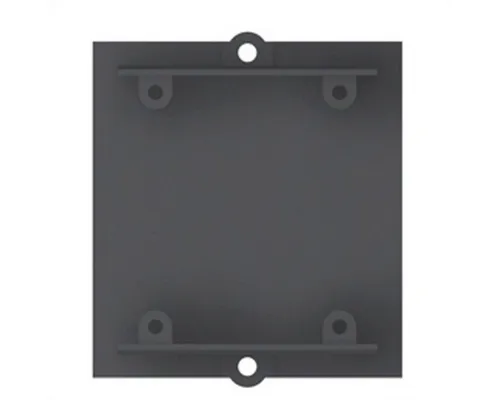 Bachmann Custom Modul Blindabdeckung mit Anschraubdome Steckdosenleiste, 917.010