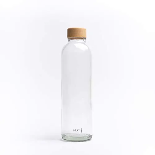 Carry Glastrinkflasche Pure 0,7 l | Hochwertige Glasflasche - Sonstige Kategorie, umweltfreundlich und geschmacksneutral für ein gesundes Trinkerlebnis.
