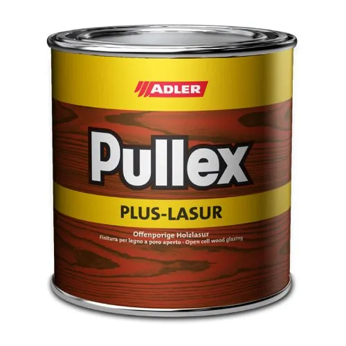 ADLER Pullex Plus-Lasur - Holzlasur Außen Farblos - Universell einsetzbare & aromatenfreie Holzschutzlasur als perfekter UV- & Wetterschutz - 5 l Kalkweiß/Weiß