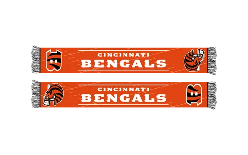 Cincinnati Bengals NFL kuscheliger Fan Schal 140cm x 20cm