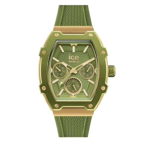 Ice 022859 Boliday Gold Wald Armbanduhr in grün von Ice-Watch