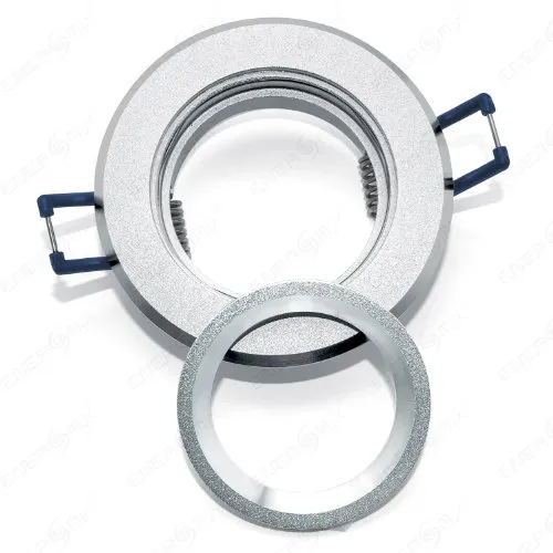 Aluminium Einbaurahmen, gebürstetes aluminium, 1