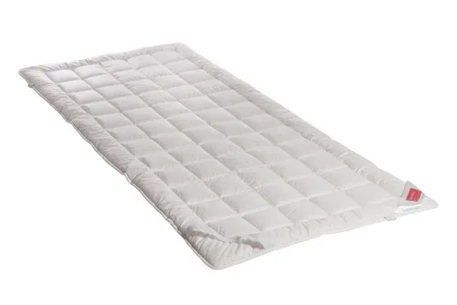 Hefel Pure Wool Unterbett 100 x 200 cm - Matratzenauflagen aus 100% Schafschurwolle, die auf natürliche Weise wärmt und die Liegefläche weich und komfortabel macht, ohne die Stützkraft der Matratze zu beeinträchtigen.