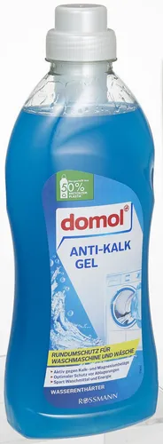 domol Waschmaschinen-Entkalker 0,75 l - Waschmittel - Effektiver Kalkschutz für Ihre Waschmaschine, verlängert die Lebensdauer und spart Waschmittel durch weicheres Wasser.