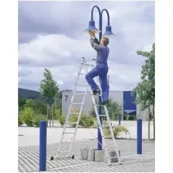 Euroline Alu-Mehrzweckleiter 2-teilig Nr. 306 2 x 14 von euroline