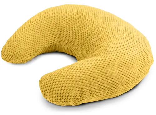 Amilian Stillkissen - Stillmond - Schwangerschaftskissen - Lagerungskissen, Schwangerschaftskissen klein - Kissen für Stillzeit - pregnancy pillow, mit Füllung und abnehmbarem Bezug - maschinenwaschbar