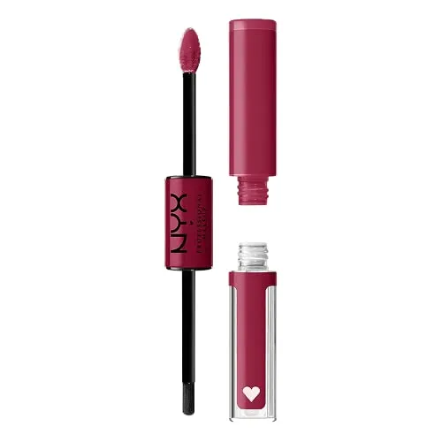NYX Professional Makeup Lipgloss, Hochpigmentierte und langanhaltende Formel, Nicht abfärbend, Shine Loud, 16 Goal Getter