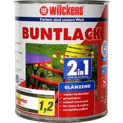 Wilckens - Buntlack 2in1 Ral7035 Lichtgrau Glänzend 0,375l 10473500030