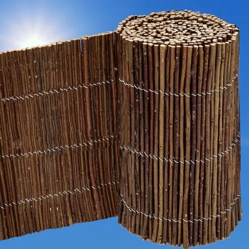 UrFence 300x20 Weide Beeteinfassung - Flexibler Mini Gartenzaun - Dekorative Zäune: Der wetterfeste Weidenzaun ist ideal als Beetabgrenzung oder Raseneinfassung, einfach zu stecken und biologisch abbaubar.