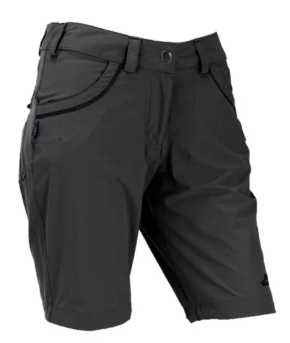 MAUL Rimini Bermudahose elastic BLACK - Wanderhosen für Damen, atmungsaktiv und schnelltrocknend – ideal für Outdoor-Aktivitäten im Sommer mit optimaler Bewegungsfreiheit.
