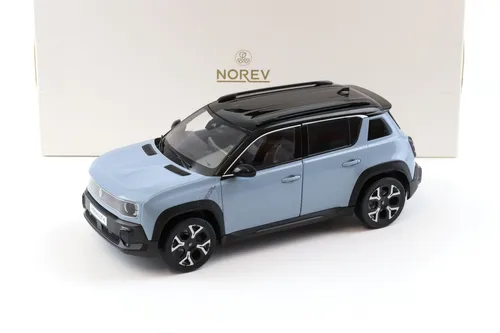 Norev Modellauto Renault 4 E-Tech 100% Electric 2025 - Modellautos: Fertiges Modellauto im Maßstab 1:18, aus hochwertigem Die-Cast, das den innovativen Renault 4 E-Tech 100% Electric in detailgetreuer Qualität präsentiert.