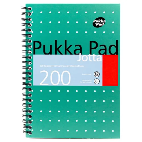 PUKKA PAD, Metallic Jotta, A5, liniert, 100 Blatt