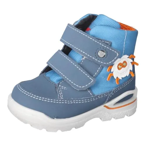 RICOSTA Jungen Winterstiefel JAN - Stiefel für Jungen, 100% wasserdicht dank Sympatex, ideal für kalte Wintertage und erste Schritte im Schnee.