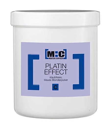 M:C Meister Coiffeur Platin Effect C blau 100 g Staubfreies, blaues Blondierpulver für stärkste Aufhellung