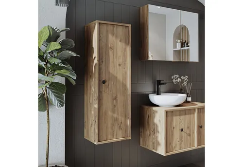 Roomart Badmöbel-Set GUSTO 120 cm - Modernes Badmöbel-Set mit Softclose-Funktion und pflegeleichten Oberflächen, ideal für stilvolle Badezimmerlösungen.