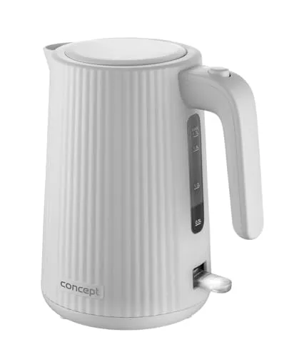 Concept Elektrischer Wasserkocher 1,7l RK2390 in Weiss von Concept