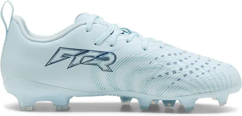 Puma Future 9 Play FG/AG Jr - Icy Blue-Blue Jewel (03) 11.5 - Vielseitige Fußballschuhe für junge Talente, aus mindestens 30 % recycelten Materialien. Optimaler Komfort, exzellenter Grip und 360°-Beweglichkeit für kreative Spielzüge auf Natur- und Kunstrasen.