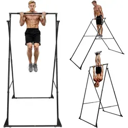 VEVOR Yoga-Ständerrahmen Schaukelständer mit max. 200 kg Tragkraft & EVA-Schaum & 4-stufiger horizontaler & 6-stufiger vertikaler Einstellung, multifunktionales Hängemattengestell (nur Rahmen)