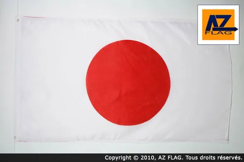 FLAGGE JAPAN 150x90cm - JAPANISCHE FAHNE  90 x 150 cm feiner polyester - flaggen