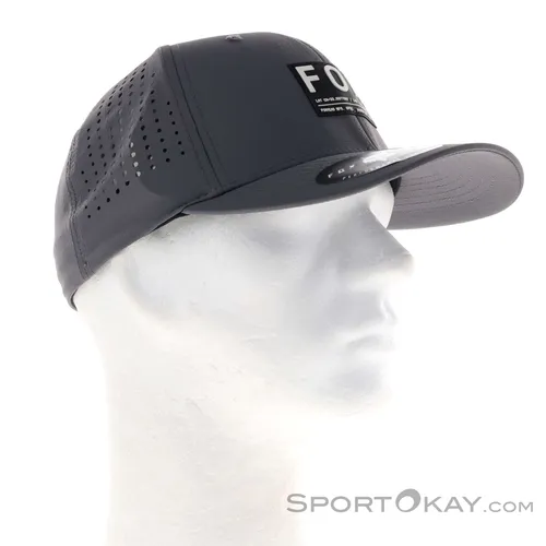 Fox Non Stop Tech Flexfit Cap in Steel Grey, Gr. SM von Fox