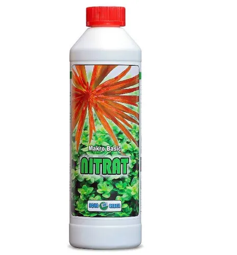 Aqua Rebell Makro Basic - Nitrat 500 ml, fördert das Pflanzenwachstum in Aquarien mit wenig Fischbesatz oder hoher Beleuchtung