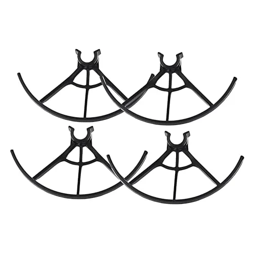 Propeller Protector Kompatibel für 4 Pcs schwarz Kunststoff Drohne Propeller Klingen Guard Schutzhülle