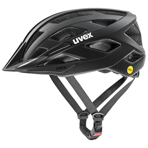 Uvex I-VO 2 Mips Helm black matt L (56-60 cm) - Der Uvex I-VO 2 Mips Helm bietet optimalen Schutz und Komfort beim Radfahren. Mit modernster Mips-Technologie für zusätzliche Sicherheit und einem stylischen, matten Finish.