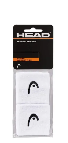 Head Schweissband Handgelenk Logo weiss - 2 Stück von HEAD