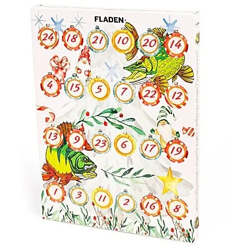 Produktbild Fladen Fishing Adventskalender 24 tlg