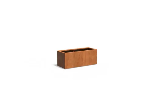 Adezz Pflanzkübel Carrez Standard Rechteck Corten-Stahl