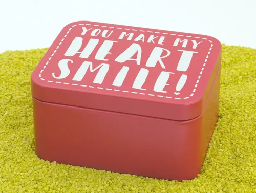 RBV Birkmann Geschenkbox Colour Splash - Smile 12 x 10 x 6 cm