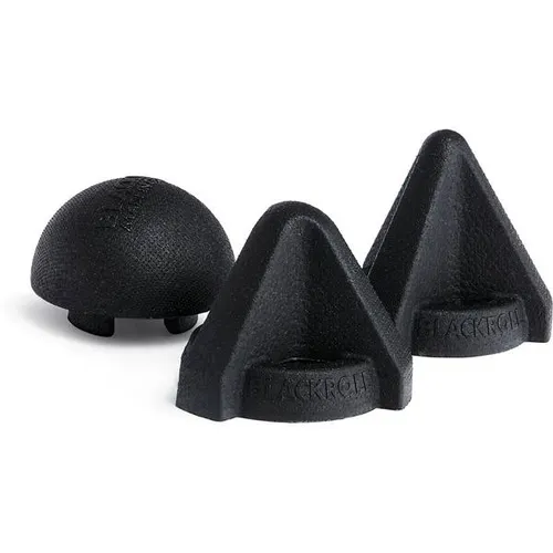 BLACKROLL (R) TRIGGER SET – Massagegerät für gezielte Schmerzbehandlung - Effektives Set zur Selbstbehandlung von Schmerzpunkten mit zwei Aufsätzen und praktischem Griff. Ideal für Rücken, Waden und Gesäß – einfach in der Handhabung und perfekt für zu Hause.