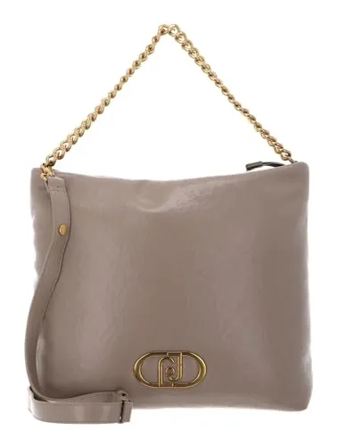 Liu Jo Lapuffy Schultertasche 35 cm beige - Handtasche aus robustem Polyurethan, mit Magnetverschluss und verstellbarem Umhängeriemen – ideal für Stil und Funktionalität im Alltag.