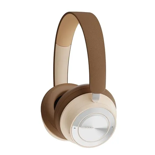 DALI IO-8 – Caramel White, Kabellose Hi-Fi-Kopfhörer mit ANC - Kopfhörer mit 35h Akkulaufzeit und Dual Sound Modes für individuellen Musikgenuss – erleben Sie echten Hi-Fi-Klang überall und jederzeit.