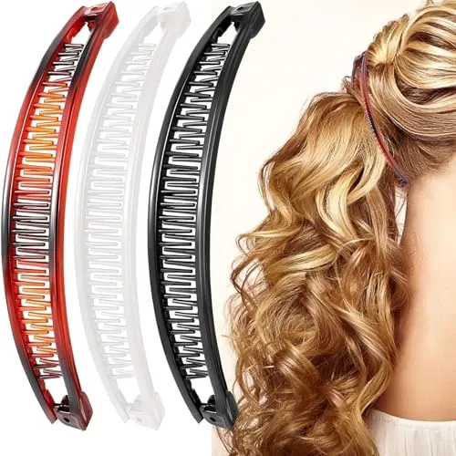 Produktbild Stück Banana Clip – Retro Bananen Haarspange für modische Frisuren