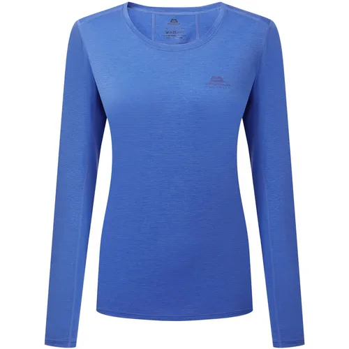 Mountain Equipment Damen Tempi Longsleeve (Größe S, blau)