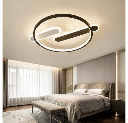 Euroton LED Deckenleuchte mit Fernbedienung - Einstellbare Lichtfarbe und dimmbar, ideal für jedes Zimmer. Energieeffizient mit über 90% Einsparung gegenüber Glühlampen.