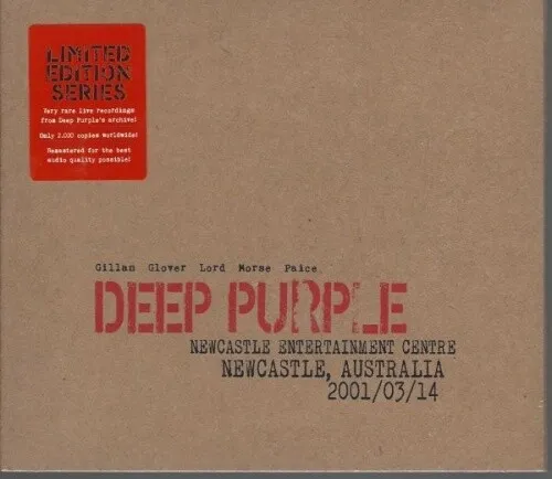 Deep Purple - Live in Newcastle 2001 - Digipack - 2 CD - Neu / OVP