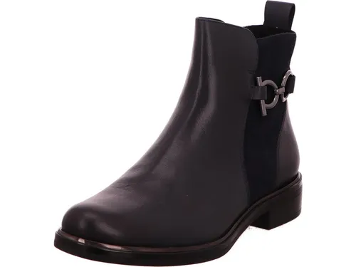 Caprice Stiefel dunkelblau 37 EU - Elegante Stiefel in Dunkelblau aus hochwertigem Leder-Mix, Schlupfdesign für einfachen Einstieg und hohen Tragekomfort.