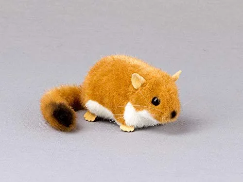 Kösener 2750 - Haselmaus Plüschspielzeug, handgefertigte naturgetreue Nachbildung, abwaschbar und sicher nach EN 71